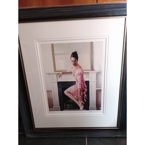 31 - Jack Vettriano OBE (Scottish born 1951) framed, limited edition signed set of 4 prints with COA of '... 