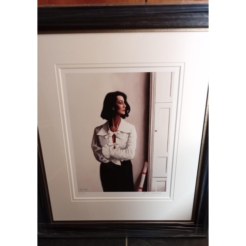 31 - Jack Vettriano OBE (Scottish born 1951) framed, limited edition signed set of 4 prints with COA of '... 