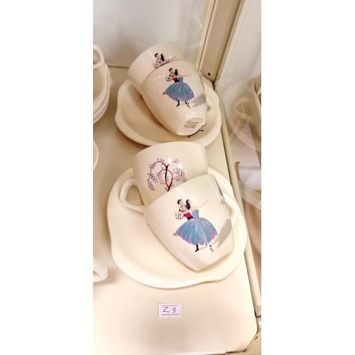 92 - Beswick ballet tea set never used