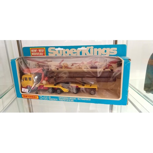 119 - Matchbox Superkings K-43 log transporter Mercedes lorry