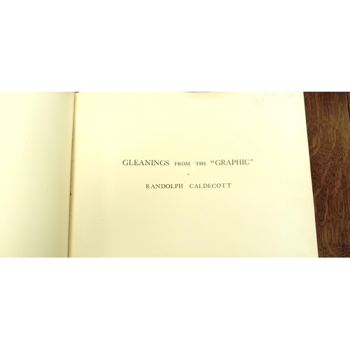 272 - Gleanings from The Graphic by Randolph Caldecott first edition 1889 George Rutledge & Sons publisher