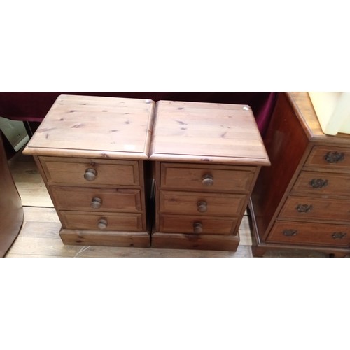 291 - Pair of bedside cabinets