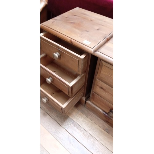 291 - Pair of bedside cabinets