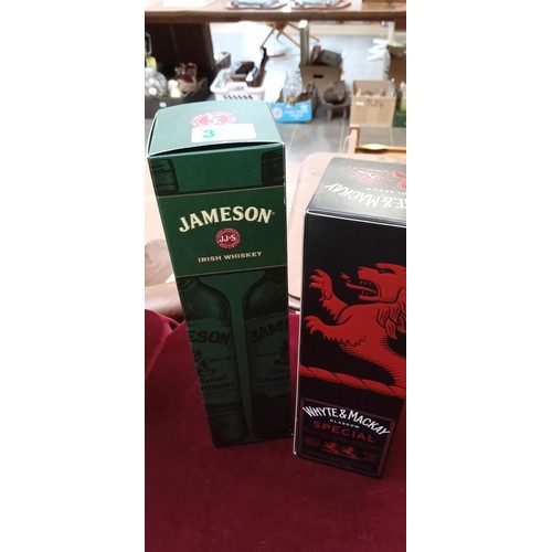 309 - Jameson Irish whisky, Whyte & McKay Special Glasgow whisky