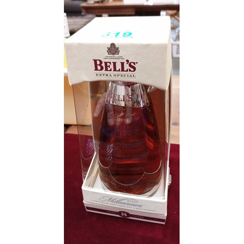 319 - Bells Millennium 2000 decanter in original box