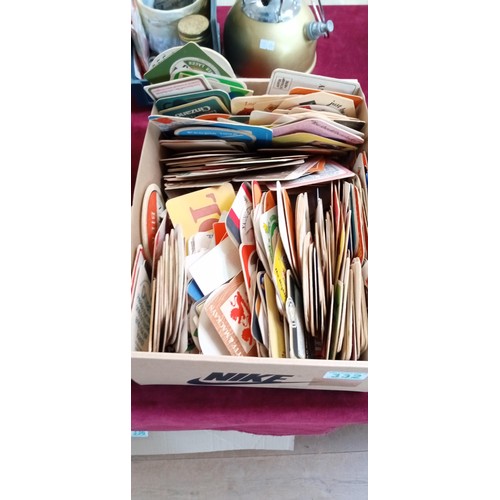 332 - Large collection of beer mats etc