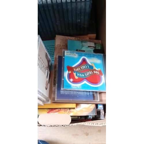 339 - 2 Boxes inc. CD's, books and China ware