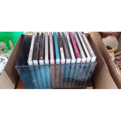 339 - 2 Boxes inc. CD's, books and China ware