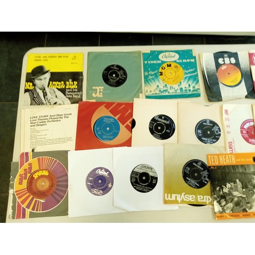 3 - Large selection of 45 RPM records of mainly jazz music etc.