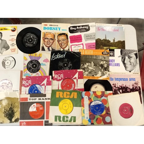 8 - Large selection of 45 RPM records mainly jazz