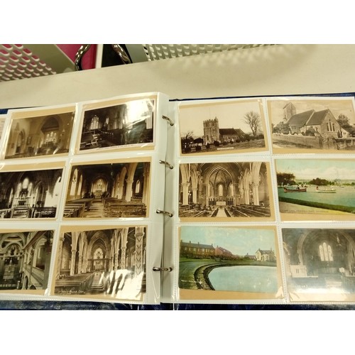 41 - Vintage postcard album