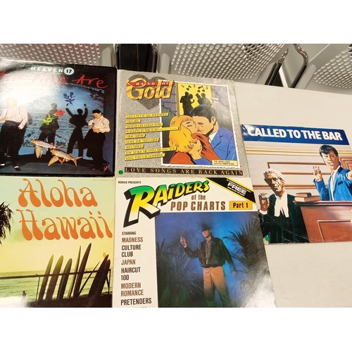 42 - LP's inc. Call to the Bar, Heaven 17, Band of Gold, Raiders of the Pop Chart and Aloha Hawaii