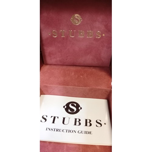 38 - Stubbs watch in original box