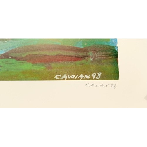 83 - Cawian collection of 4 signed limited edition 80/150 lithographic prints never been on display cost ... 