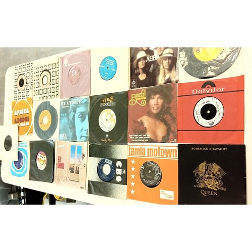 87 - A selection of 45 RPM singles Records to include 10cc Abba Queen etc