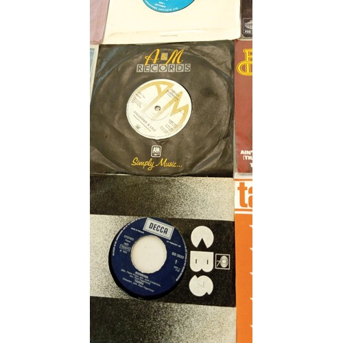 87 - A selection of 45 RPM singles Records to include 10cc Abba Queen etc