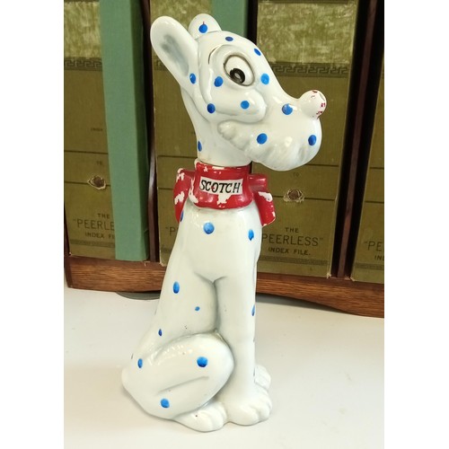 89 - Vintage Scotch dog design whisky decanter