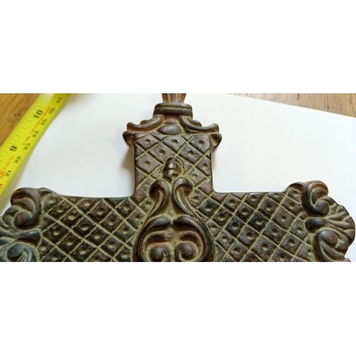 97 - approx 11 inch ceramic cross