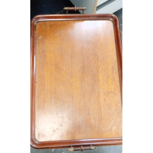 109 - Vintage wooden tray