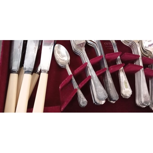 69 - William Page & Partner boxed cutlery set