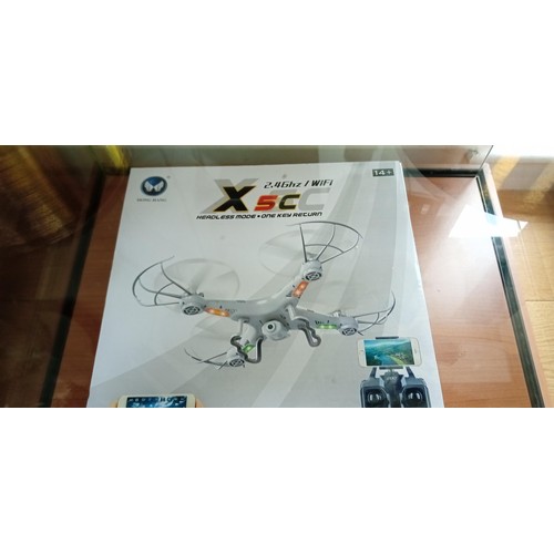 57 - X5C drone in original box, never used