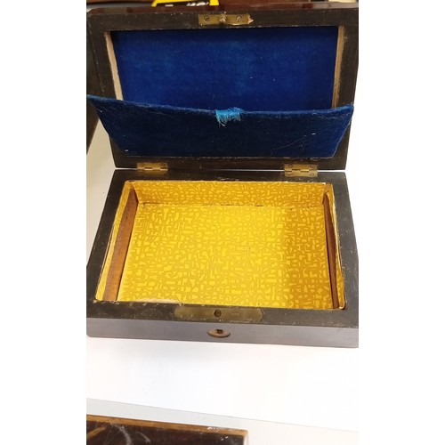 255 - 5 collectable jewellery boxes