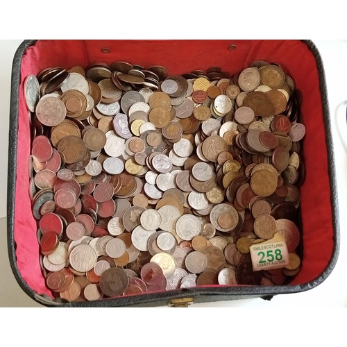 258 - Large selection of old coins