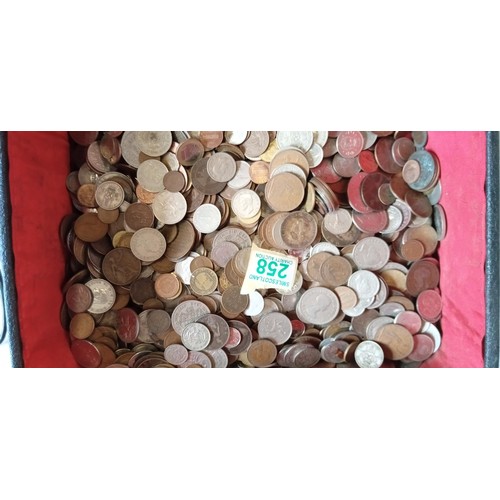 258 - Large selection of old coins