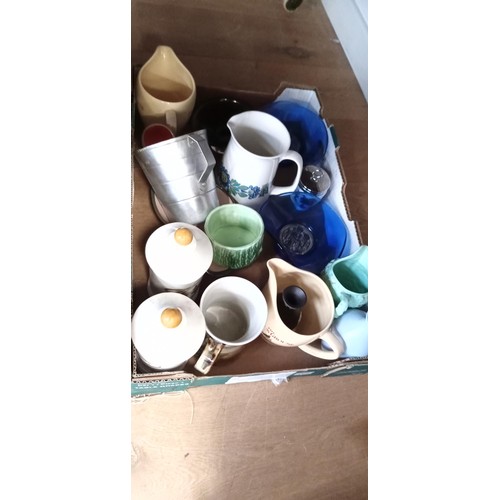 90 - 2 boxes of mixed pottery and China