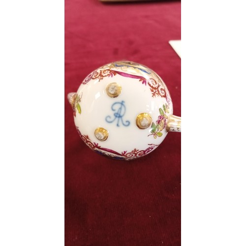 111 - Miniature raised tea set and others