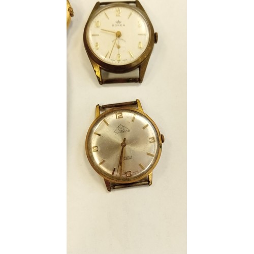 115 - 5 Collectable vintage watches