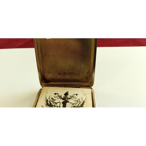 139 - Silver hallmarked travelling match box holder