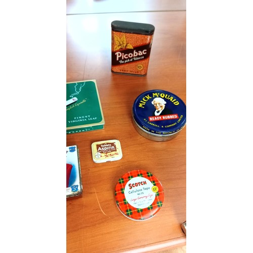 146 - Selection of collectable tins from around the world