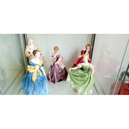 171 - Selection of Royal Doulton ladies to include First Dance, Michelle HN2234, Adrienne HN2304, Top o th... 