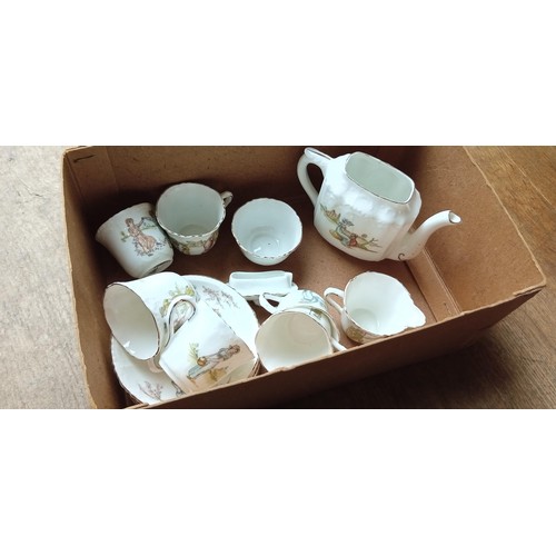 175 - Atlas China childs tea set plus one other