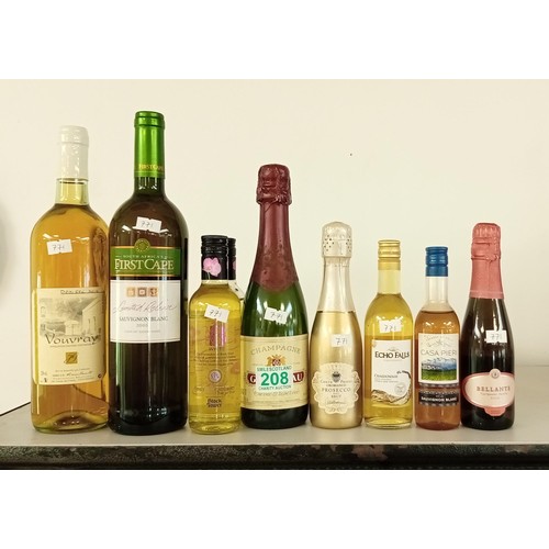 208 - Selection of wines