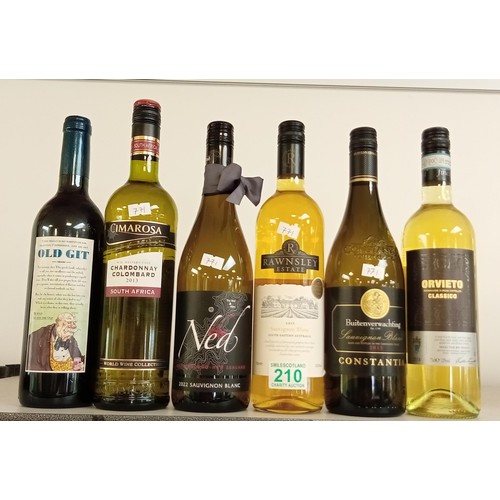 210 - Selection of wines