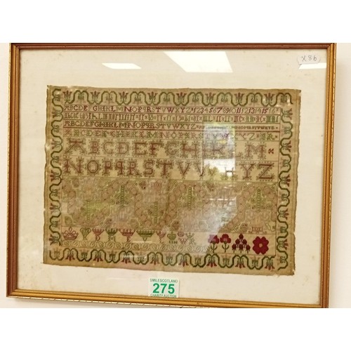 275 - Vintage childs tapestry