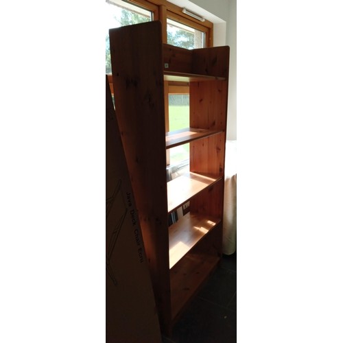 301 - Pine book case/ shelving