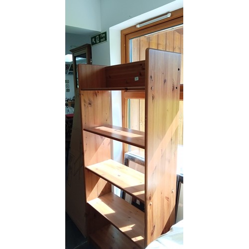 301 - Pine book case/ shelving