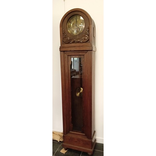 309 - Vintage German grand father clock