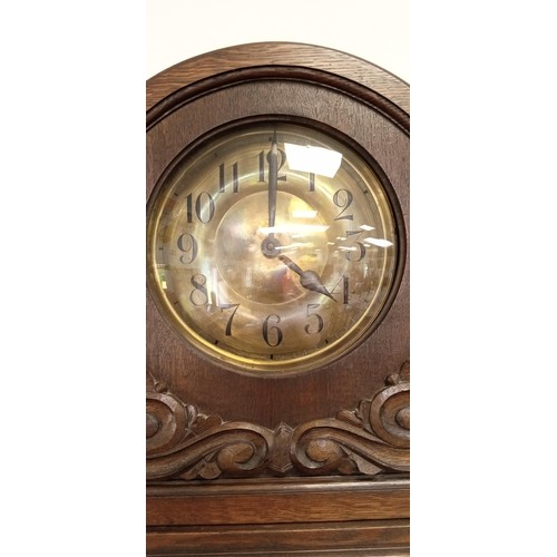 309 - Vintage German grand father clock