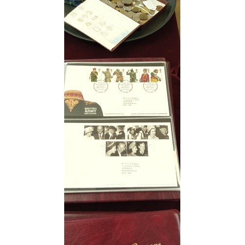 373 - 4 albums of Royal Mail first day covers