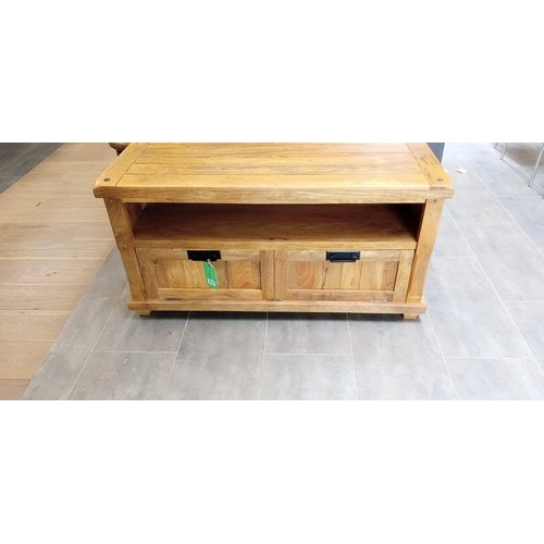 416 - Light oak TV or side unit