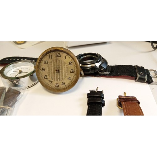 2 - Selection of vintage clocks and watches from a deceased estate