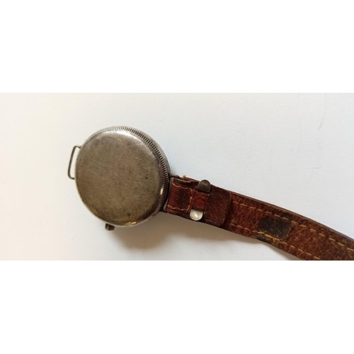 9 - Antique Rolex Swiss fully hallmarked 1915 Trench watch 656899 15 Jewels. From deceased estate, worki... 