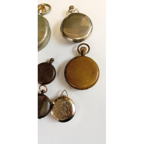 14 - Selection of mainly vintage pocket watches