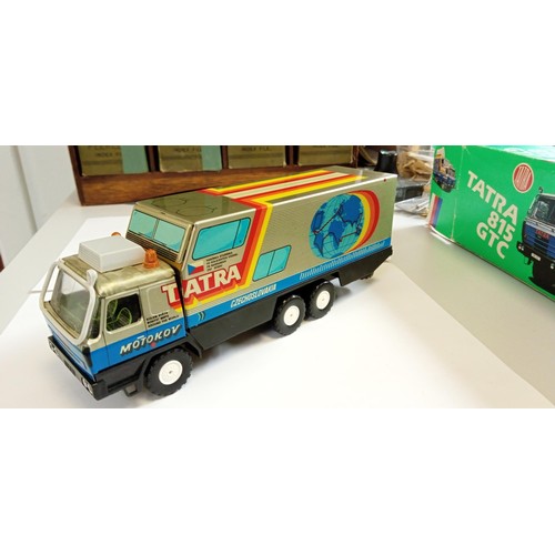 76 - Vintage Tatra 815 GTC model truck