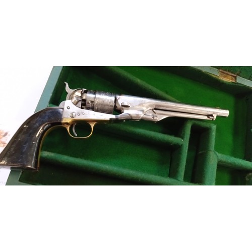 8 - Vintage Percussion revolver colt 44