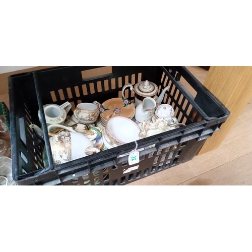 22 - Box of mainly Noritake items